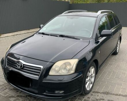 Черный Тойота Авенсис, объемом двигателя 2.2 л и пробегом 310 тыс. км за 2450 $, фото 2 на Automoto.ua