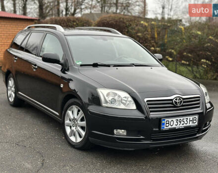 Черный Тойота Авенсис, объемом двигателя 1.8 л и пробегом 160 тыс. км за 6750 $, фото 1 на Automoto.ua
