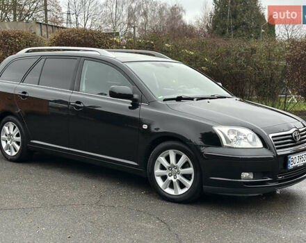 Черный Тойота Авенсис, объемом двигателя 1.8 л и пробегом 160 тыс. км за 6750 $, фото 2 на Automoto.ua