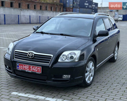 Черный Тойота Авенсис, объемом двигателя 1.8 л и пробегом 160 тыс. км за 6900 $, фото 4 на Automoto.ua