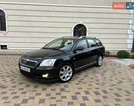 Черный Тойота Авенсис, объемом двигателя 2 л и пробегом 214 тыс. км за 5950 $, фото 71 на Automoto.ua