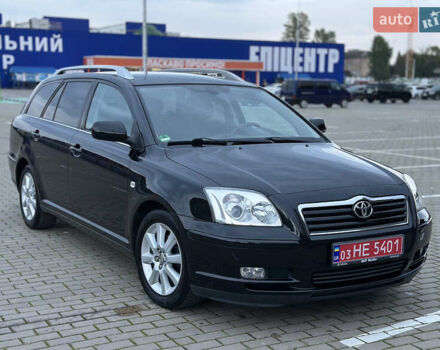 Черный Тойота Авенсис, объемом двигателя 1.8 л и пробегом 160 тыс. км за 6900 $, фото 1 на Automoto.ua