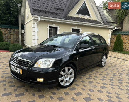 Черный Тойота Авенсис, объемом двигателя 2 л и пробегом 214 тыс. км за 5950 $, фото 28 на Automoto.ua