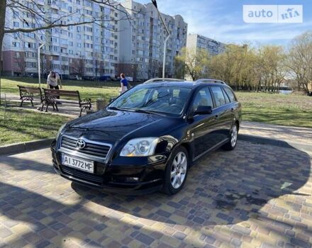 Черный Тойота Авенсис, объемом двигателя 2 л и пробегом 247 тыс. км за 6500 $, фото 4 на Automoto.ua