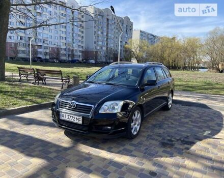 Черный Тойота Авенсис, объемом двигателя 2 л и пробегом 247 тыс. км за 6500 $, фото 14 на Automoto.ua