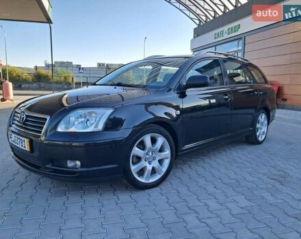 Чорний Тойота Авенсіс, об'ємом двигуна 2 л та пробігом 218 тис. км за 6500 $, фото 4 на Automoto.ua