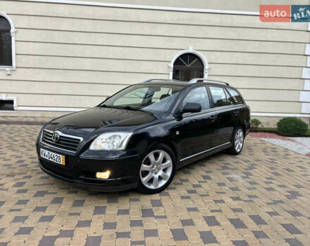 Черный Тойота Авенсис, объемом двигателя 2 л и пробегом 214 тыс. км за 5950 $, фото 68 на Automoto.ua
