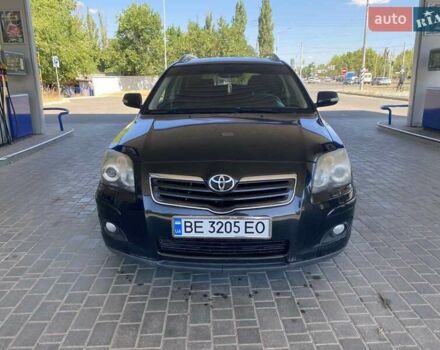 Черный Тойота Авенсис, объемом двигателя 2 л и пробегом 309 тыс. км за 7100 $, фото 1 на Automoto.ua