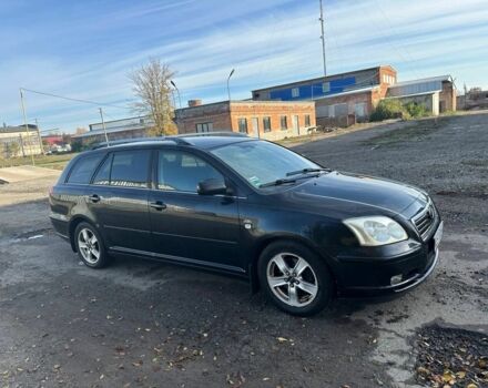 Черный Тойота Авенсис, объемом двигателя 2 л и пробегом 203 тыс. км за 2000 $, фото 1 на Automoto.ua