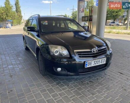 Черный Тойота Авенсис, объемом двигателя 2 л и пробегом 309 тыс. км за 7100 $, фото 2 на Automoto.ua