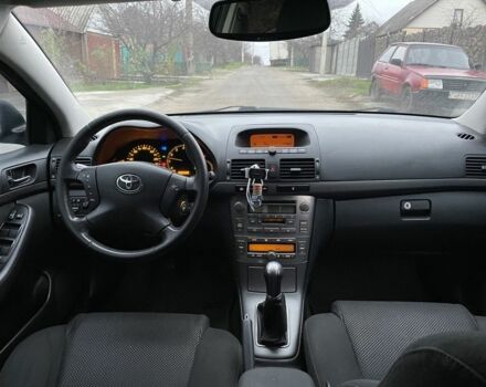 Черный Тойота Авенсис, объемом двигателя 2 л и пробегом 230 тыс. км за 3300 $, фото 7 на Automoto.ua