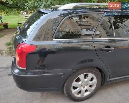 Черный Тойота Авенсис, объемом двигателя 2 л и пробегом 279 тыс. км за 6600 $, фото 2 на Automoto.ua