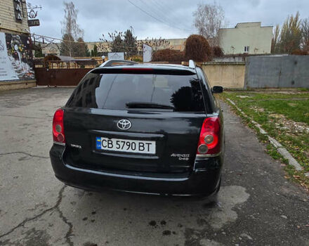 Черный Тойота Авенсис, объемом двигателя 2 л и пробегом 221 тыс. км за 7000 $, фото 2 на Automoto.ua