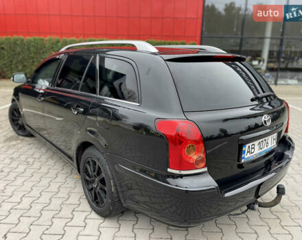 Черный Тойота Авенсис, объемом двигателя 2 л и пробегом 271 тыс. км за 6599 $, фото 9 на Automoto.ua