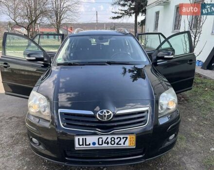 Черный Тойота Авенсис, объемом двигателя 1.79 л и пробегом 265 тыс. км за 6600 $, фото 1 на Automoto.ua