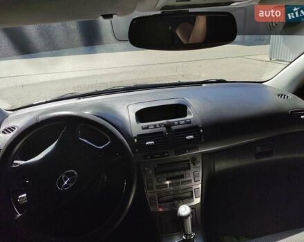 Черный Тойота Авенсис, объемом двигателя 2 л и пробегом 279 тыс. км за 6600 $, фото 22 на Automoto.ua