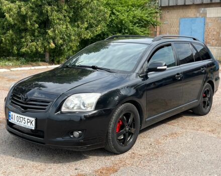 Черный Тойота Авенсис, объемом двигателя 2 л и пробегом 1 тыс. км за 5500 $, фото 1 на Automoto.ua