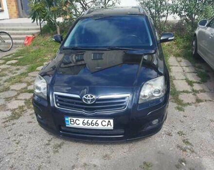 Черный Тойота Авенсис, объемом двигателя 2 л и пробегом 292 тыс. км за 5600 $, фото 1 на Automoto.ua