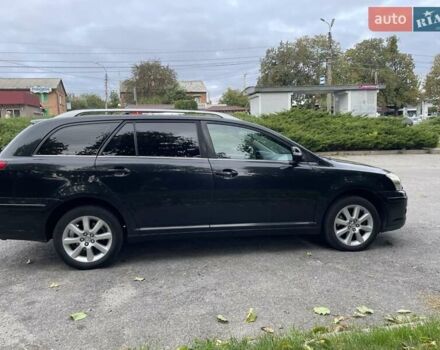 Черный Тойота Авенсис, объемом двигателя 2 л и пробегом 270 тыс. км за 6500 $, фото 1 на Automoto.ua