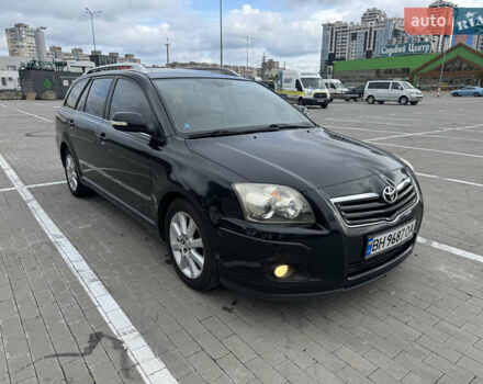 Черный Тойота Авенсис, объемом двигателя 2 л и пробегом 296 тыс. км за 5800 $, фото 1 на Automoto.ua