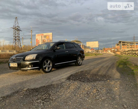 Черный Тойота Авенсис, объемом двигателя 2.2 л и пробегом 215 тыс. км за 5800 $, фото 3 на Automoto.ua