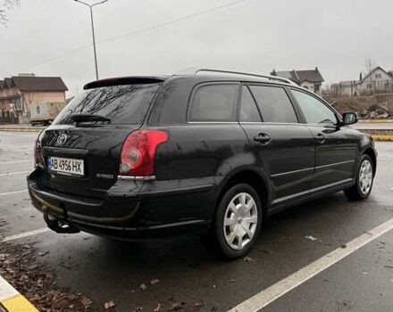 Черный Тойота Авенсис, объемом двигателя 2 л и пробегом 360 тыс. км за 6200 $, фото 10 на Automoto.ua