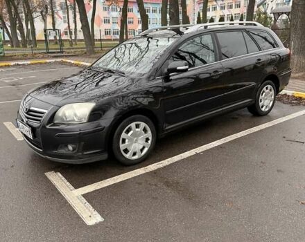 Черный Тойота Авенсис, объемом двигателя 2 л и пробегом 360 тыс. км за 6200 $, фото 1 на Automoto.ua