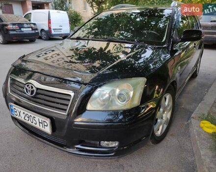 Черный Тойота Авенсис, объемом двигателя 2 л и пробегом 279 тыс. км за 6600 $, фото 5 на Automoto.ua