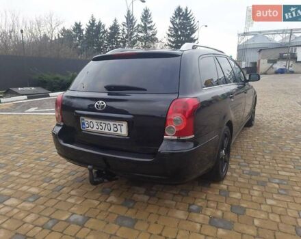 Черный Тойота Авенсис, объемом двигателя 2.2 л и пробегом 225 тыс. км за 7400 $, фото 4 на Automoto.ua