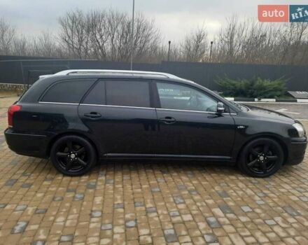 Черный Тойота Авенсис, объемом двигателя 2.2 л и пробегом 225 тыс. км за 7400 $, фото 1 на Automoto.ua