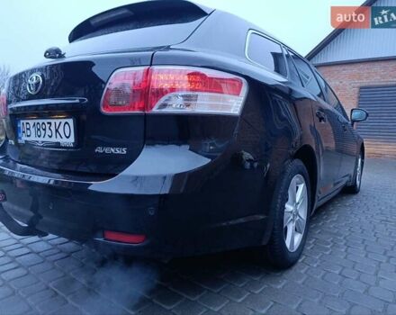 Черный Тойота Авенсис, объемом двигателя 2 л и пробегом 221 тыс. км за 7800 $, фото 19 на Automoto.ua