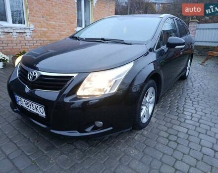Черный Тойота Авенсис, объемом двигателя 2 л и пробегом 221 тыс. км за 7800 $, фото 1 на Automoto.ua