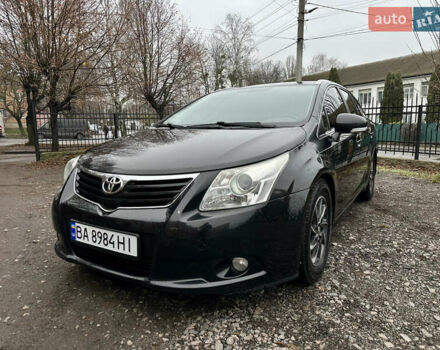 Черный Тойота Авенсис, объемом двигателя 2 л и пробегом 290 тыс. км за 7850 $, фото 1 на Automoto.ua