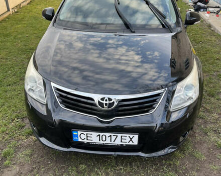 Черный Тойота Авенсис, объемом двигателя 2 л и пробегом 187 тыс. км за 9800 $, фото 3 на Automoto.ua