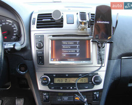 Черный Тойота Авенсис, объемом двигателя 2 л и пробегом 265 тыс. км за 14700 $, фото 18 на Automoto.ua