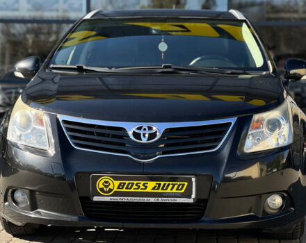 Черный Тойота Авенсис, объемом двигателя 2 л и пробегом 223 тыс. км за 9700 $, фото 1 на Automoto.ua