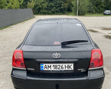 Черный Тойота Авенсис, объемом двигателя 2 л и пробегом 268 тыс. км за 5200 $, фото 5 на Automoto.ua
