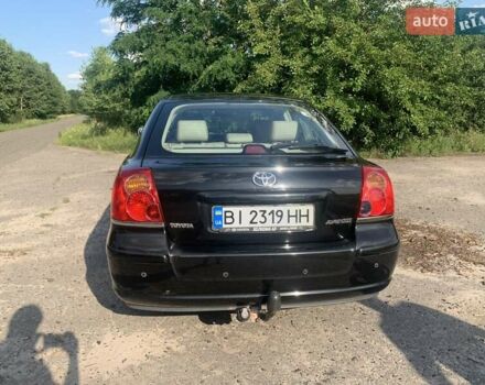 Черный Тойота Авенсис, объемом двигателя 2 л и пробегом 278 тыс. км за 6400 $, фото 8 на Automoto.ua