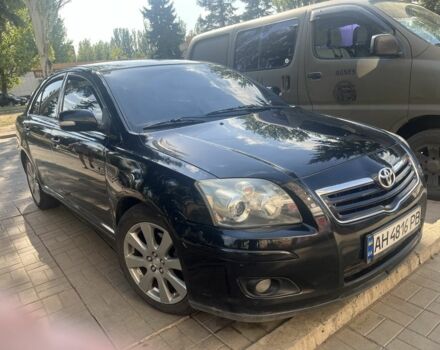 Черный Тойота Авенсис, объемом двигателя 2 л и пробегом 280 тыс. км за 7400 $, фото 2 на Automoto.ua