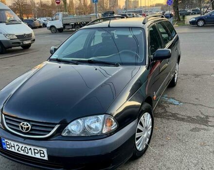 Черный Тойота Авенсис, объемом двигателя 2 л и пробегом 217 тыс. км за 4000 $, фото 1 на Automoto.ua