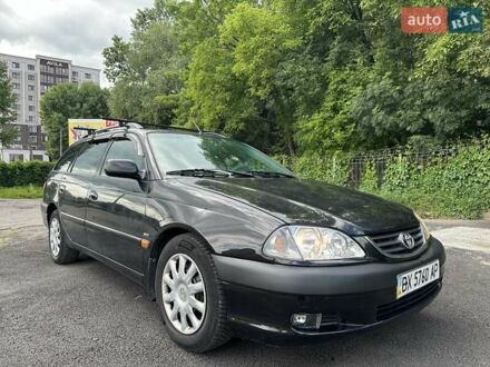 Черный Тойота Авенсис, объемом двигателя 1.6 л и пробегом 317 тыс. км за 3800 $, фото 1 на Automoto.ua