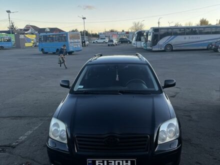 Черный Тойота Авенсис, объемом двигателя 2 л и пробегом 406 тыс. км за 2649 $, фото 1 на Automoto.ua