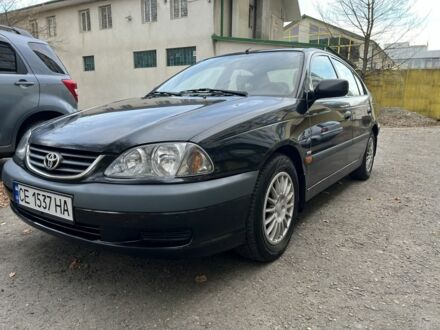 Черный Тойота Авенсис, объемом двигателя 1.6 л и пробегом 435 тыс. км за 3500 $, фото 1 на Automoto.ua