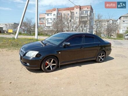 Черный Тойота Авенсис, объемом двигателя 1.8 л и пробегом 240 тыс. км за 6000 $, фото 1 на Automoto.ua