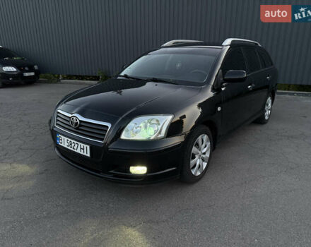Черный Тойота Авенсис, объемом двигателя 1.8 л и пробегом 181 тыс. км за 4999 $, фото 1 на Automoto.ua