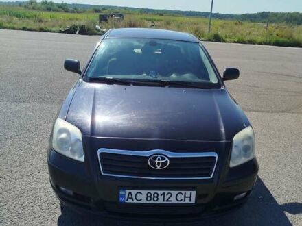 Черный Тойота Авенсис, объемом двигателя 2 л и пробегом 425 тыс. км за 4700 $, фото 1 на Automoto.ua