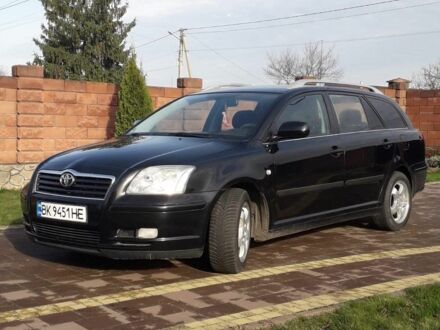 Черный Тойота Авенсис, объемом двигателя 1.8 л и пробегом 227 тыс. км за 4150 $, фото 1 на Automoto.ua