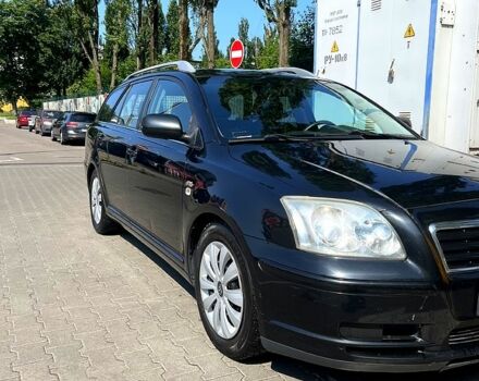 Черный Тойота Авенсис, объемом двигателя 2 л и пробегом 421 тыс. км за 3600 $, фото 1 на Automoto.ua