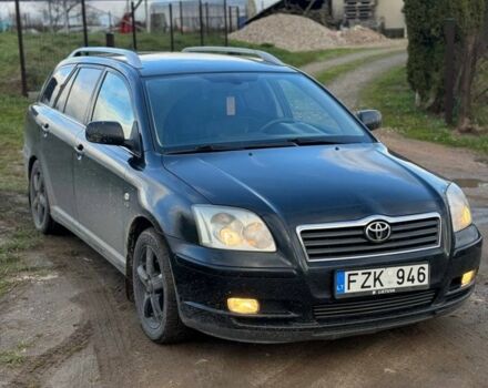 Чорний Тойота Авенсіс, об'ємом двигуна 2 л та пробігом 260 тис. км за 3600 $, фото 1 на Automoto.ua