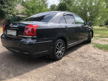 Черный Тойота Авенсис, объемом двигателя 1.8 л и пробегом 360 тыс. км за 5100 $, фото 1 на Automoto.ua